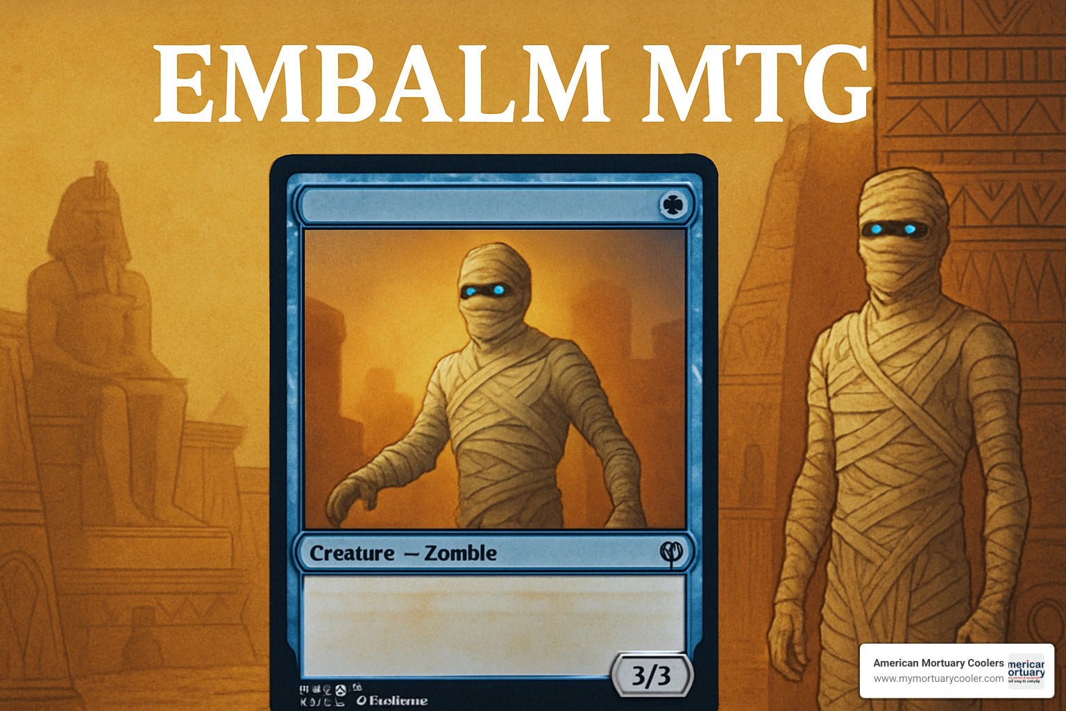 Everything You Need to Know About Embalm in MTG - American Mortuary Coolers & Equipments Everything You Need to Know About Embalm in MTG - American Mortuary Coolers & Equipments